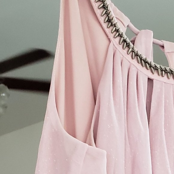 POMPAUS  Girly  women's Maxi Dress . - Picture 6 of 16